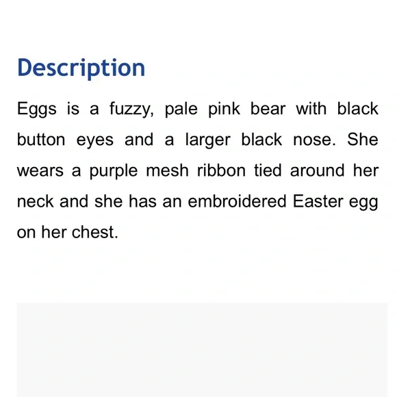 ❤️Bundle 5 for $15❤️ 2000 Eggs the Bear Beanie Baby - Picture 8 of 15